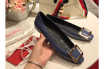Roger Vivier平底单鞋18早春最新款-蓝色-高仿包包