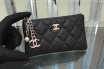 香奈儿Chanel高仿包包 官网同款零钱包 钥匙包 黑色-高仿包包