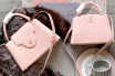 LV包包 顶级原单Capucines手袋 M52451/M94519粉色金扣-高仿包包